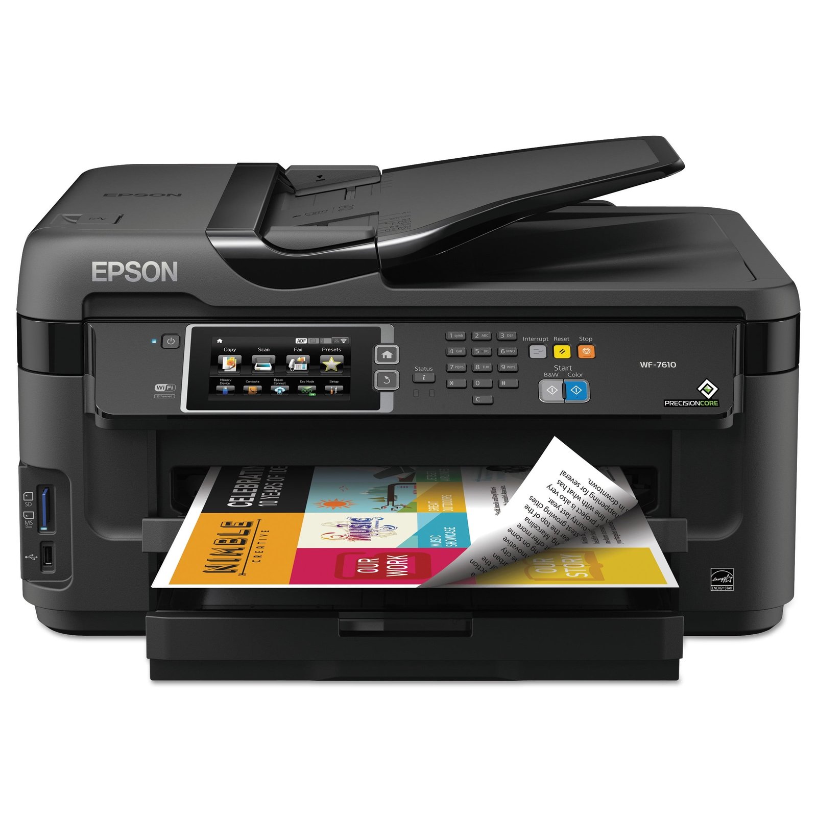 Epson-WorkForce-7610-Inkjet-Multifunction-Printer-Color-Copier-Fax-Scanner-32-ppm-Mono-20-ppm-Color-Print-4800x2400-dpi-Print-Automatic-Duplex-Print_76928adf-ddf5-4e1a-8c20-26fff26f64 Epson WorkForce WF-7610 All-in-One Printer - Image 1