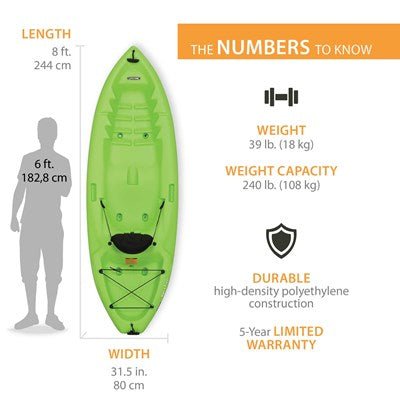 Lifetime Spitfire 8 Sit-On-Top Kayak