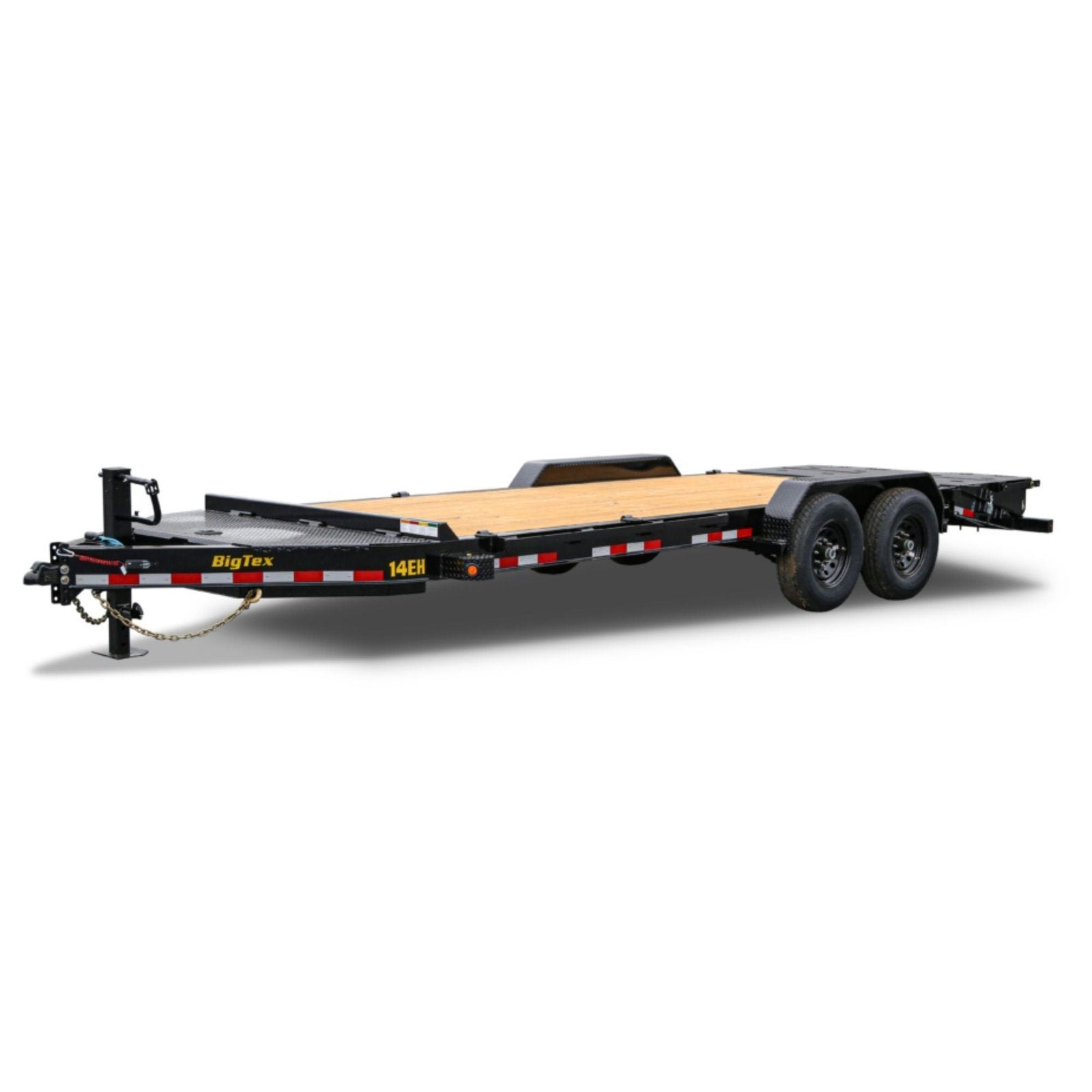Big Tex Heavy Duty Tandem Axle Seamless I-Beam Equipment Trailer