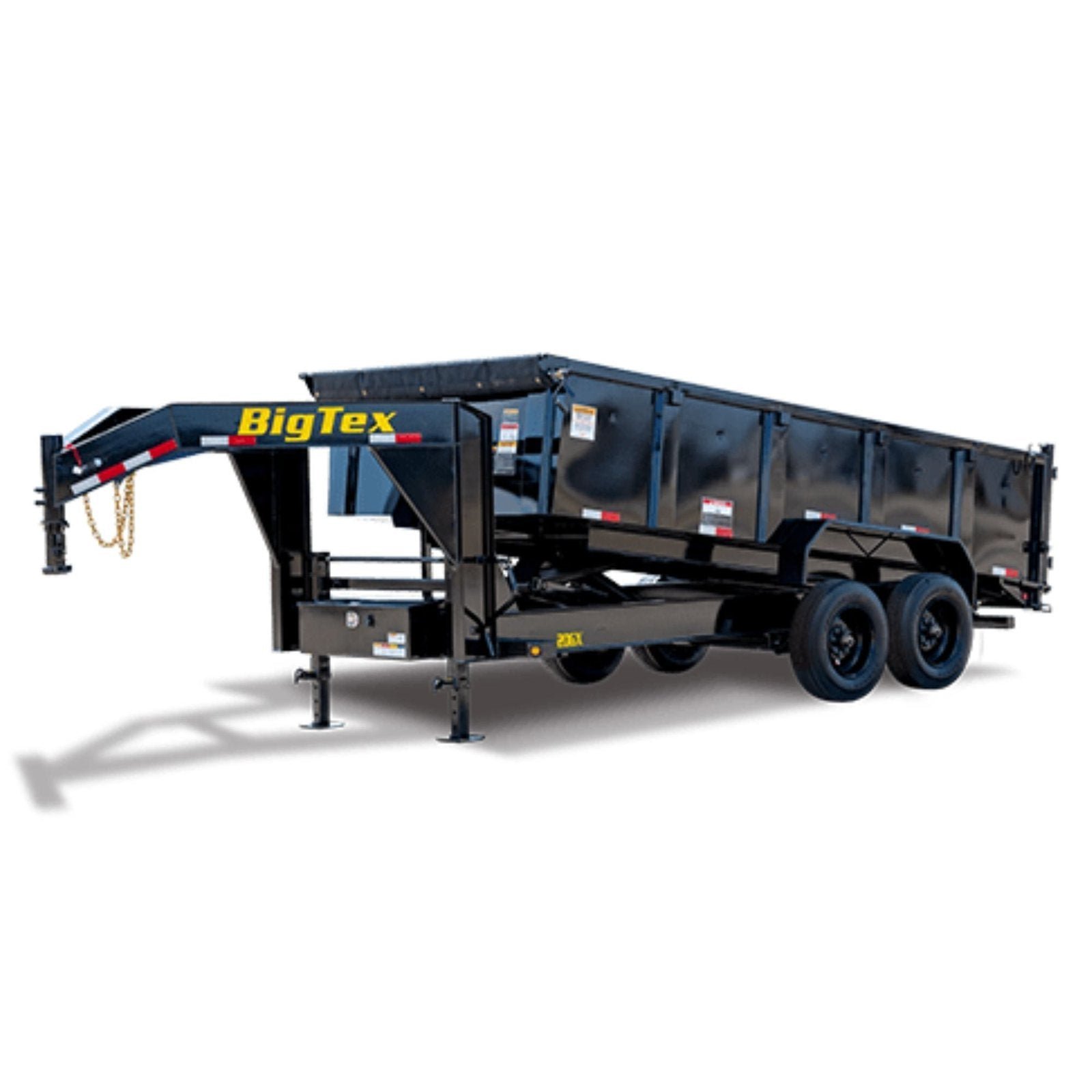 Big Tex Mega Duty Tandem Axle Gooseneck Dump Trailer