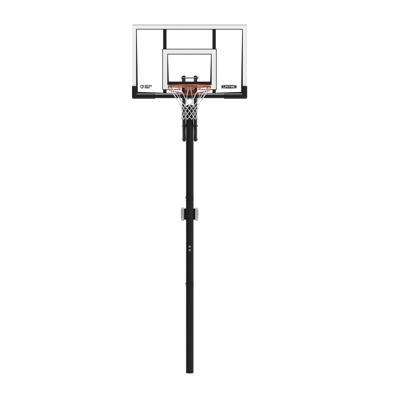 Lifetime Adjustable In-Ground Basketball Hoop (52-Inch Polycarbonate)