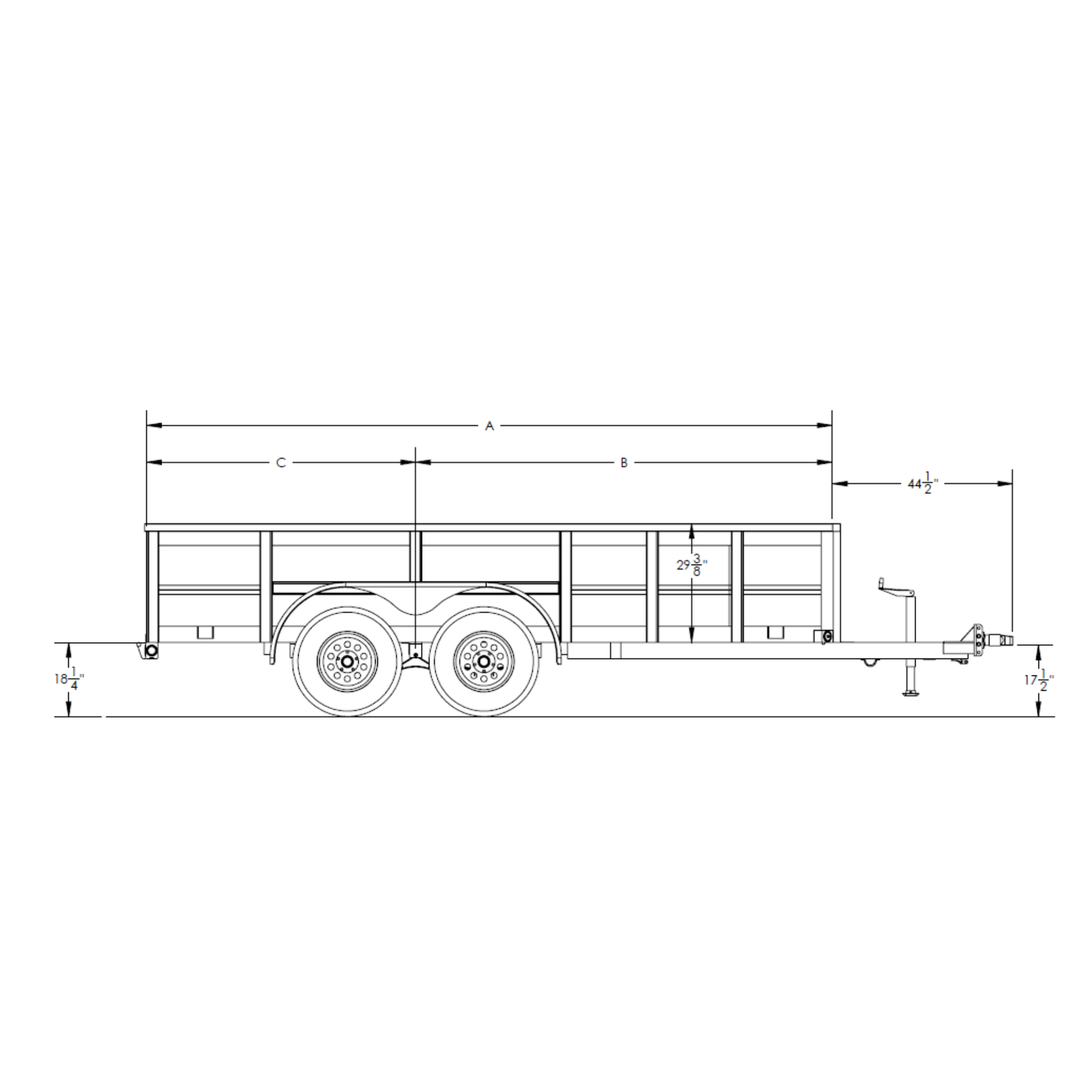 Big Tex Tandem Axle Vanguard Trailer