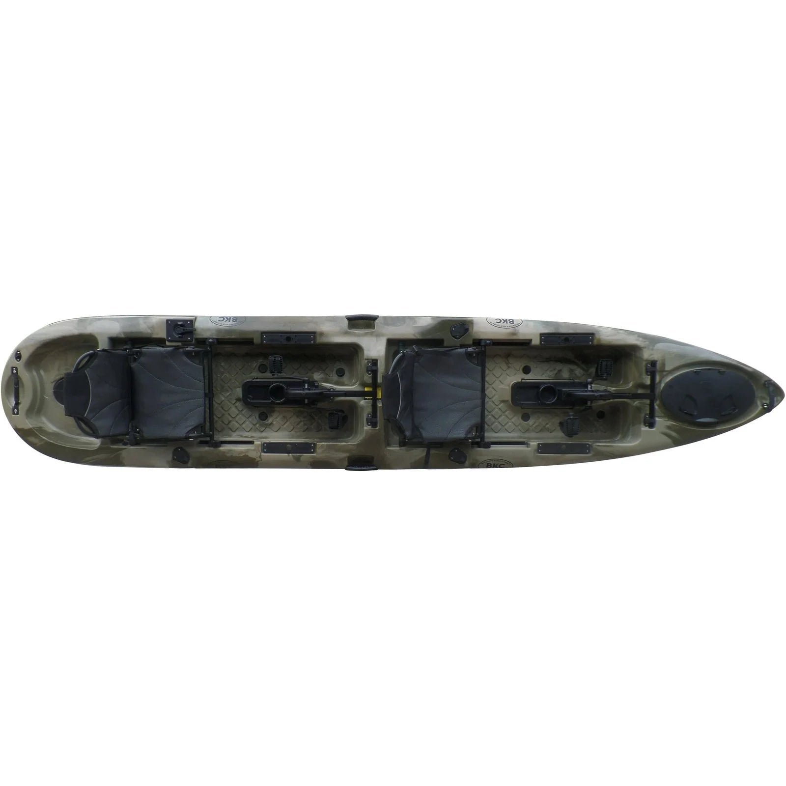 BKC PK14 14′ Tandem Sit-On-Top Pedal Drive Kayak