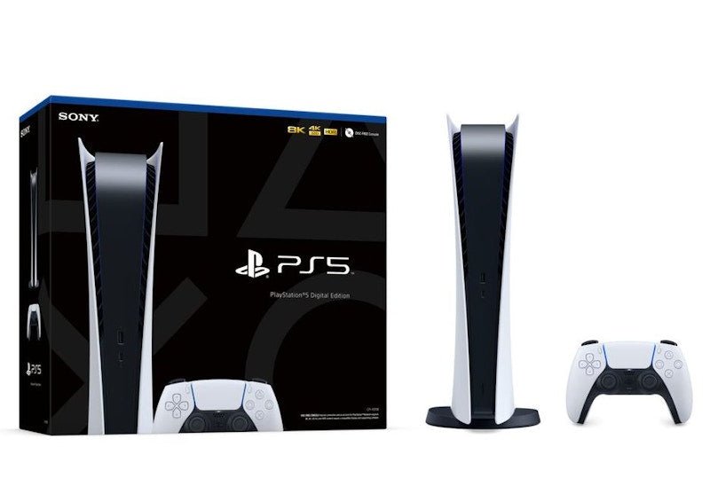 Sony PlayStation 5 PS5 Digital Edition Console (UK Plug)