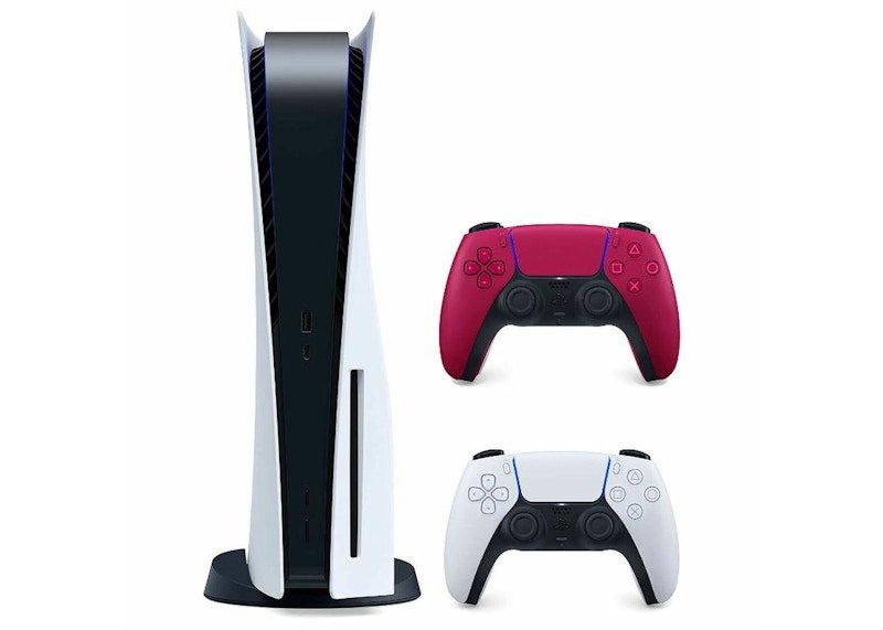 Sony Sony Playstation 5 PS5 Disc Console with Extra DualSense Wireless Controller Bundle (US Plug) 3005718-3006393/3006634