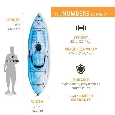 Lifetime Tahoma 100 Sit-On-Top Kayak