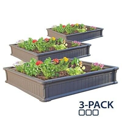 Raised Garden Bed 3-Pack (3 Beds