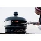 Dome Propane Outdoor Pizza Oven in Off-Black